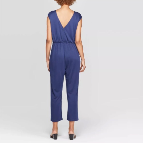 Navy Jumpsuit - Picture 3 of 3